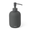 Tatay Ceramic Soap Dispenser – Modern Minimalist Pump in Anthracite Grey