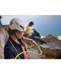 Salewa Pura Climbing Helmet – White ABS Hardshell Mountaineering Gear
