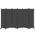 KEORTUN 6-Panel Folding Room Divider | 304x183cm Privacy Screen, Grey