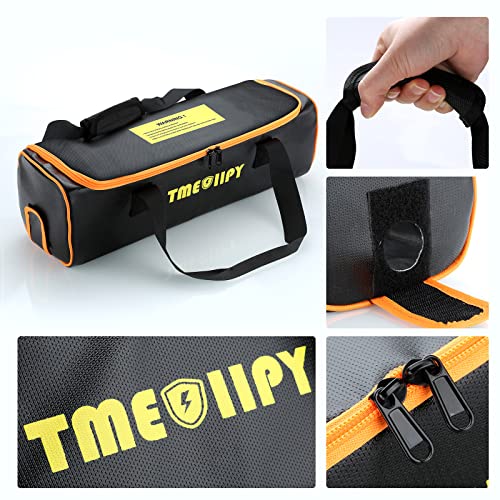 TMEOIIPY Ebike Battery Bag – Fireproof Lipo Charging & Storage Case, 20in