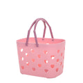 HERCHR Portable Shower Caddy Basket | Plastic Toiletry Tote with Handle