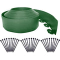 Jolof Store Flexible Garden Edging - 10m x 10cm Plastic Landscape Border
