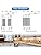 LABOREDUCER LED Under Cabinet Lighting Kit – 6 Pack Dimmable 2700K Bars
