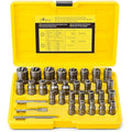 32-Piece Bolt Extractor Set – Extended Impact Nut Remover Kit