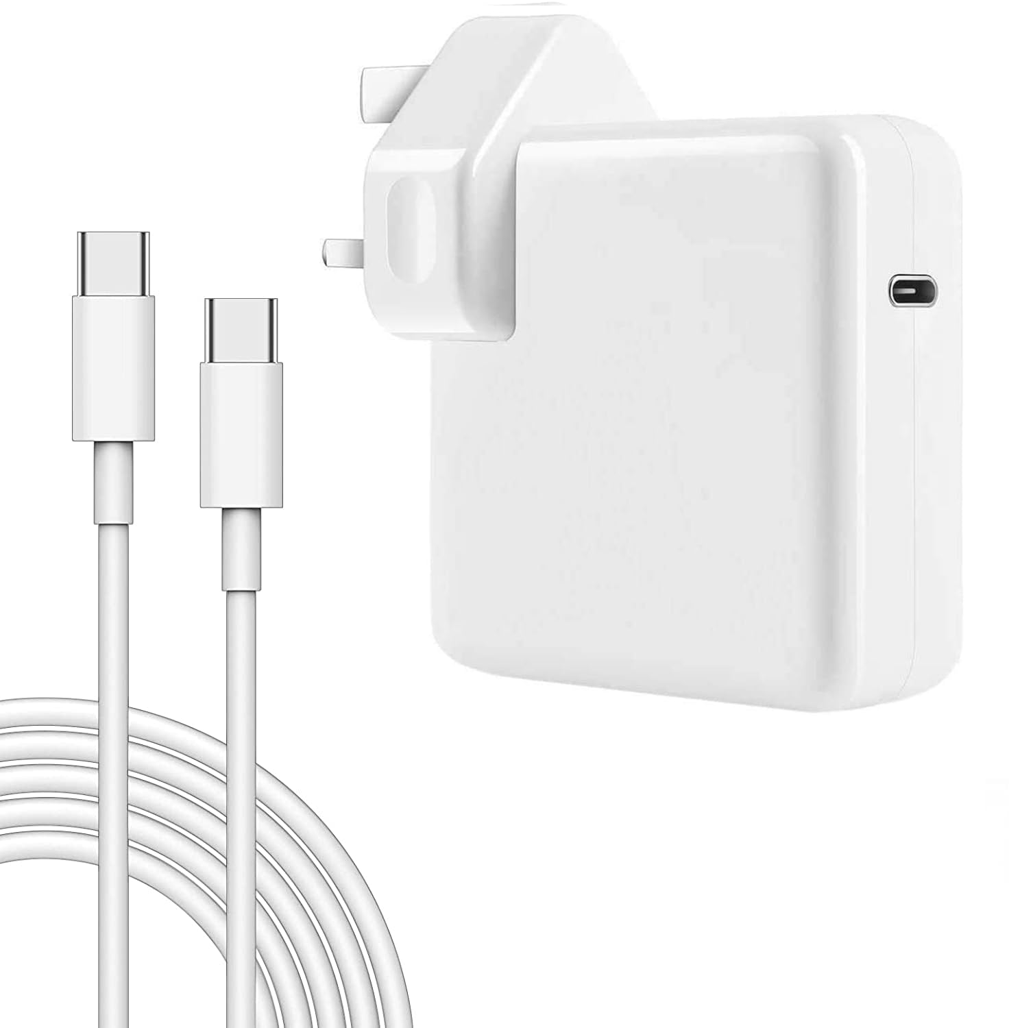67W USB C MacBook Pro Charger with 6.6ft Type C Cable