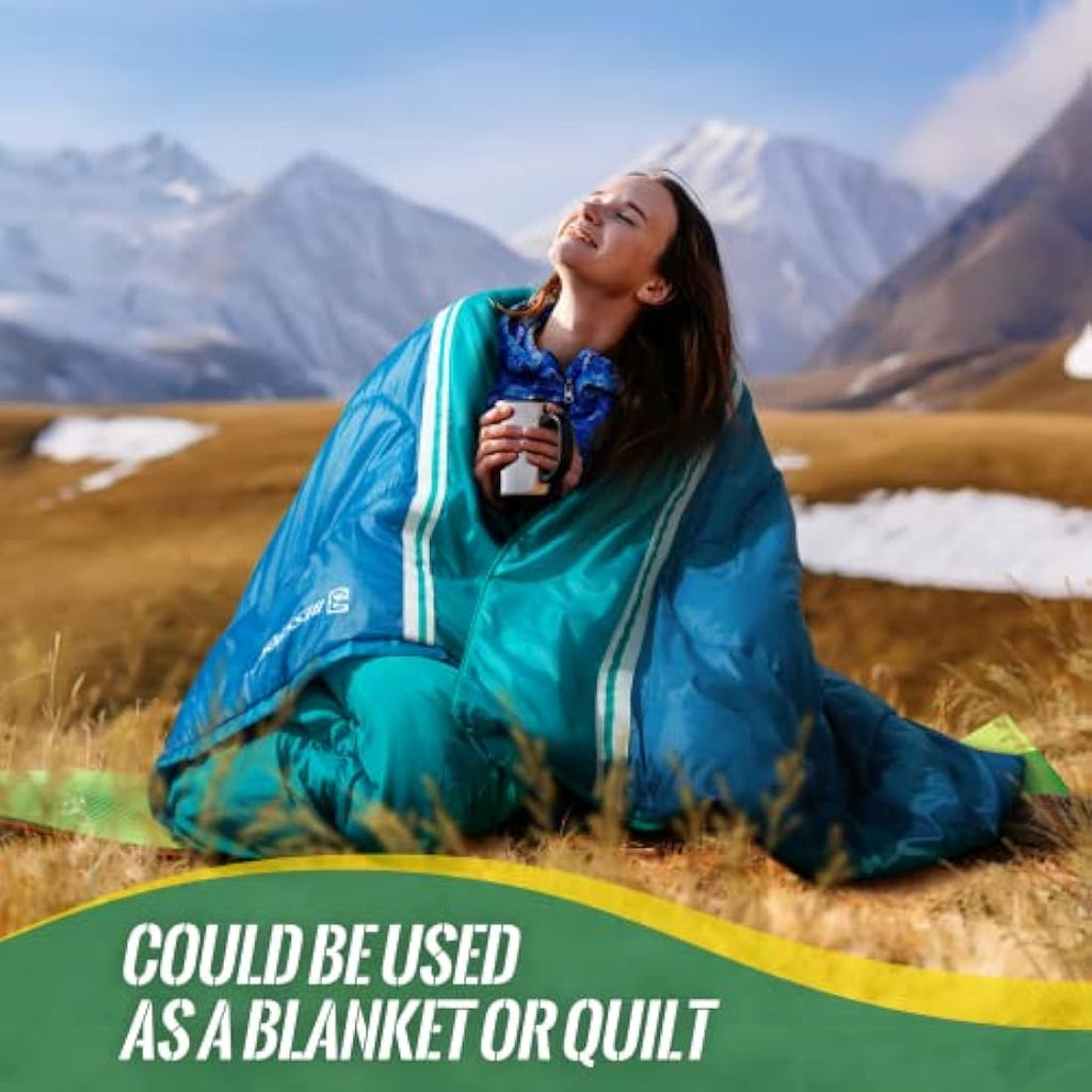 Bessport 3-4 Season Sleeping Bag | Waterproof & Lightweight for Adults