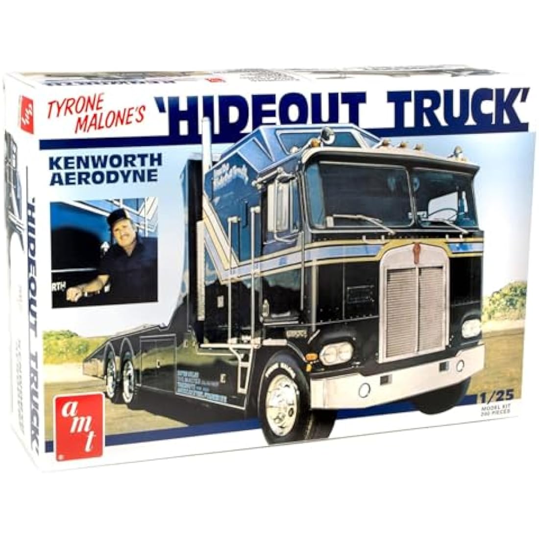 AMT Tyrone Malone Hideout Truck Kenworth Aerodyne 1:25 Model Kit