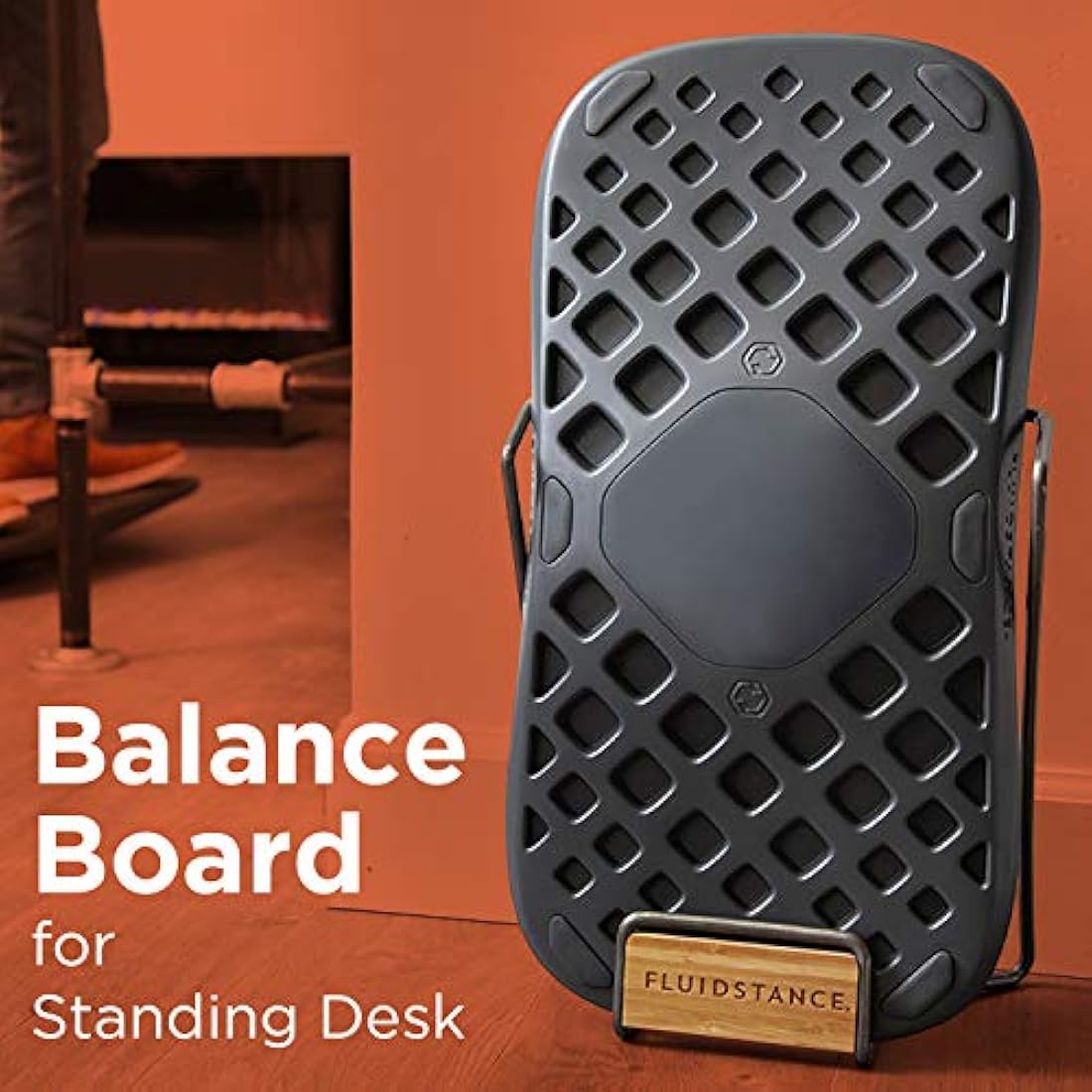 FluidStance The Plane Balance Board – Eco-Friendly Standing Desk Accessory