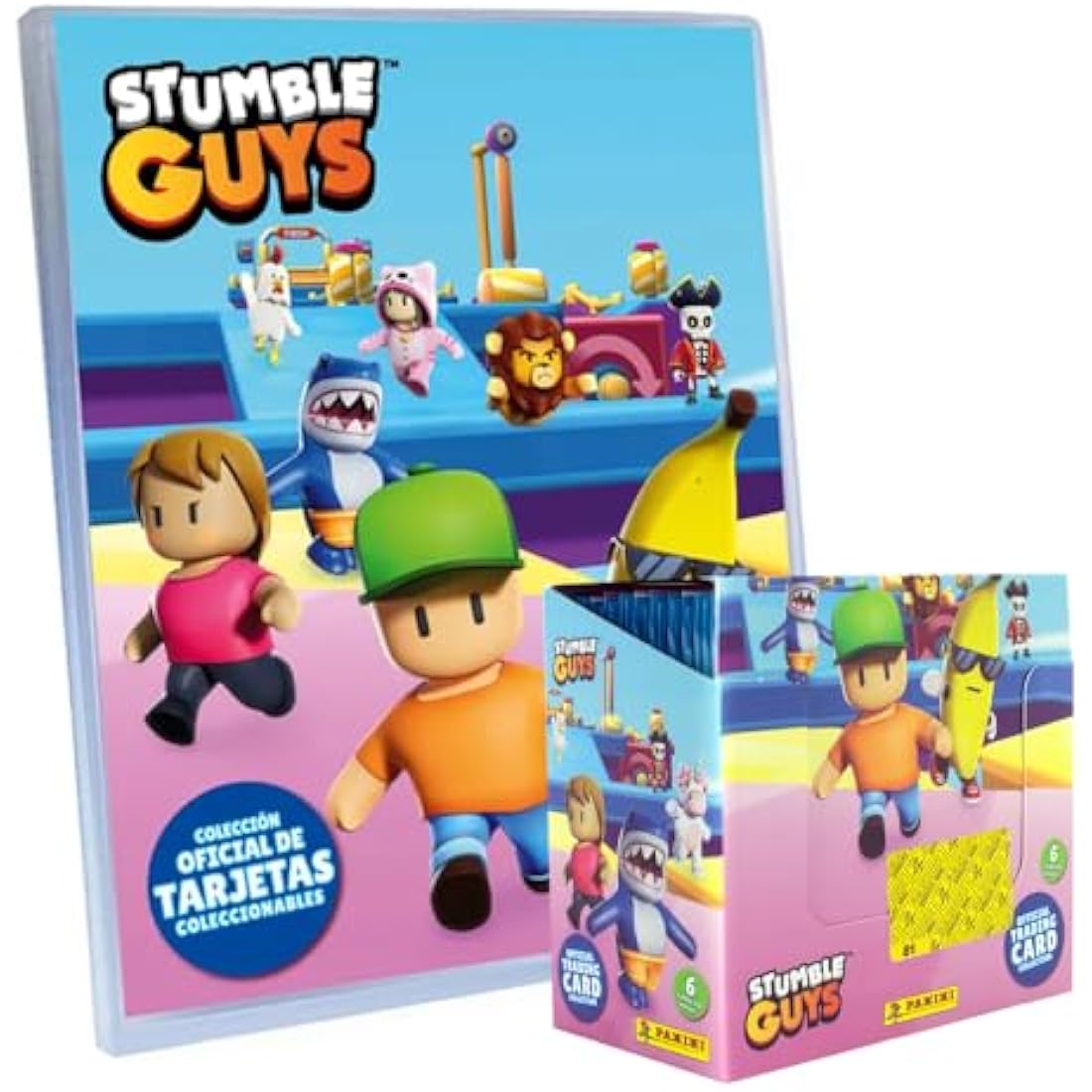 Stumble Guys Trading Card Collection - 24 Pack Box (144 Cards Total)