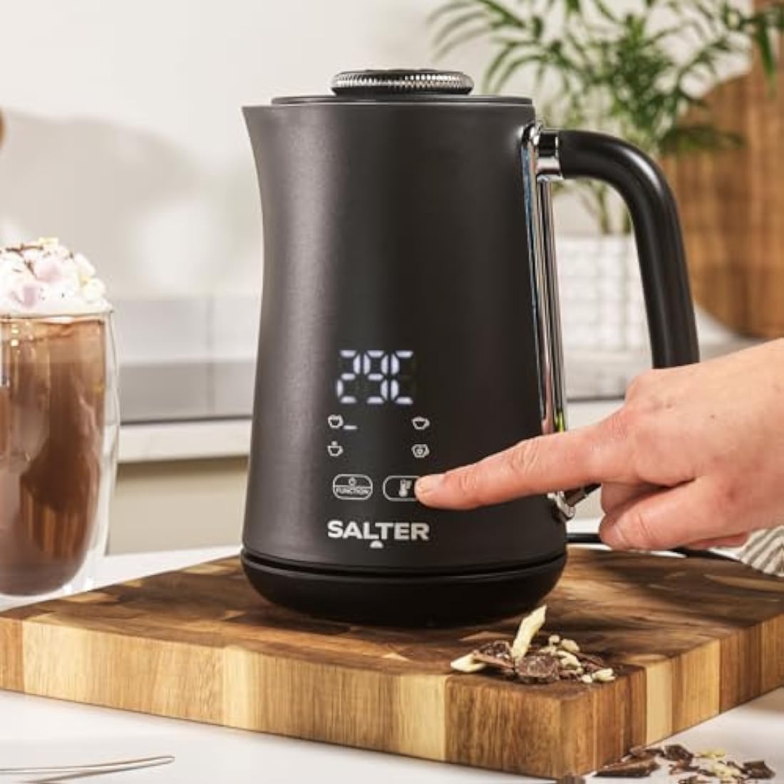 Salter Chocolatier Hot Chocolate Maker | 500ml Automatic Milk Frother