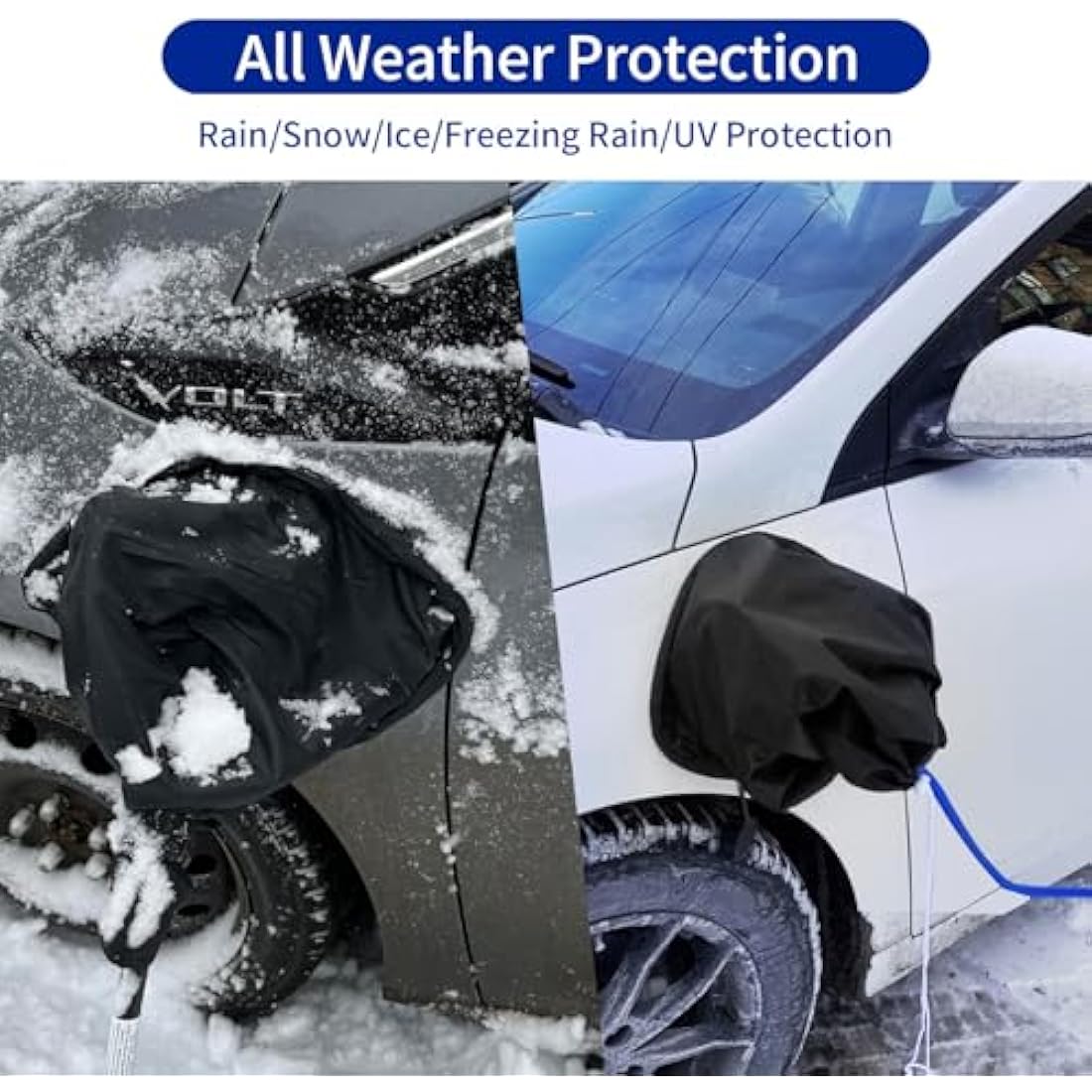 LZSTEC Magnetic EV Charger Port Cover – All-Weather Waterproof Shield