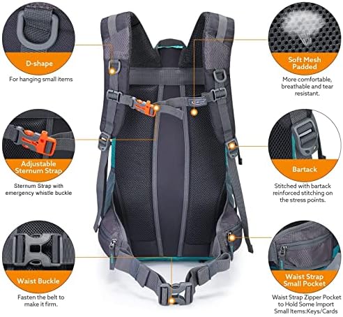 G4Free 35L Waterproof Hiking Backpack | Outdoor Trekking Daypack
