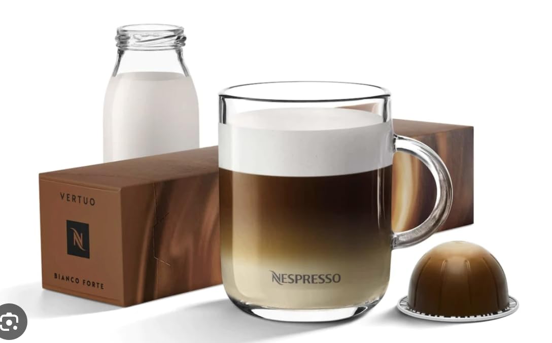 Nespresso Vertuo Line Bianco Forte Coffee Capsules - 30 Count Pods