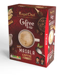 Royal Chai Unsweetened Masala Coffee Latte - 10 Sachets (Pack of 5)