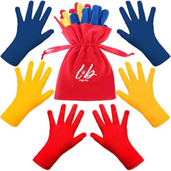 Leafy Boo Bamboo Eczema Gloves for Kids Age 6-8 | Moisturising, 3 Pairs