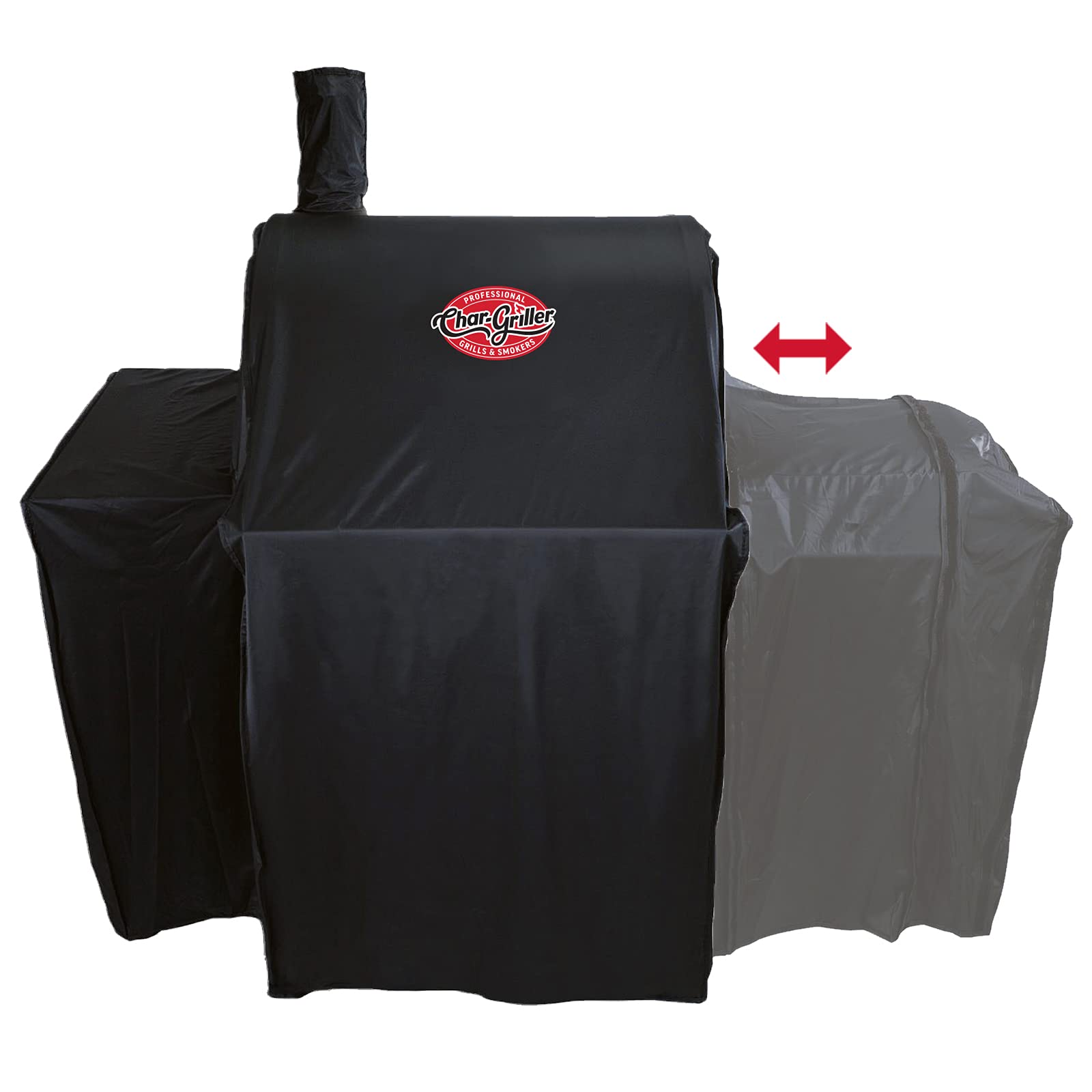 Char-Griller Grill Cover for 2123, 2823, 2223 – Weatherproof Black