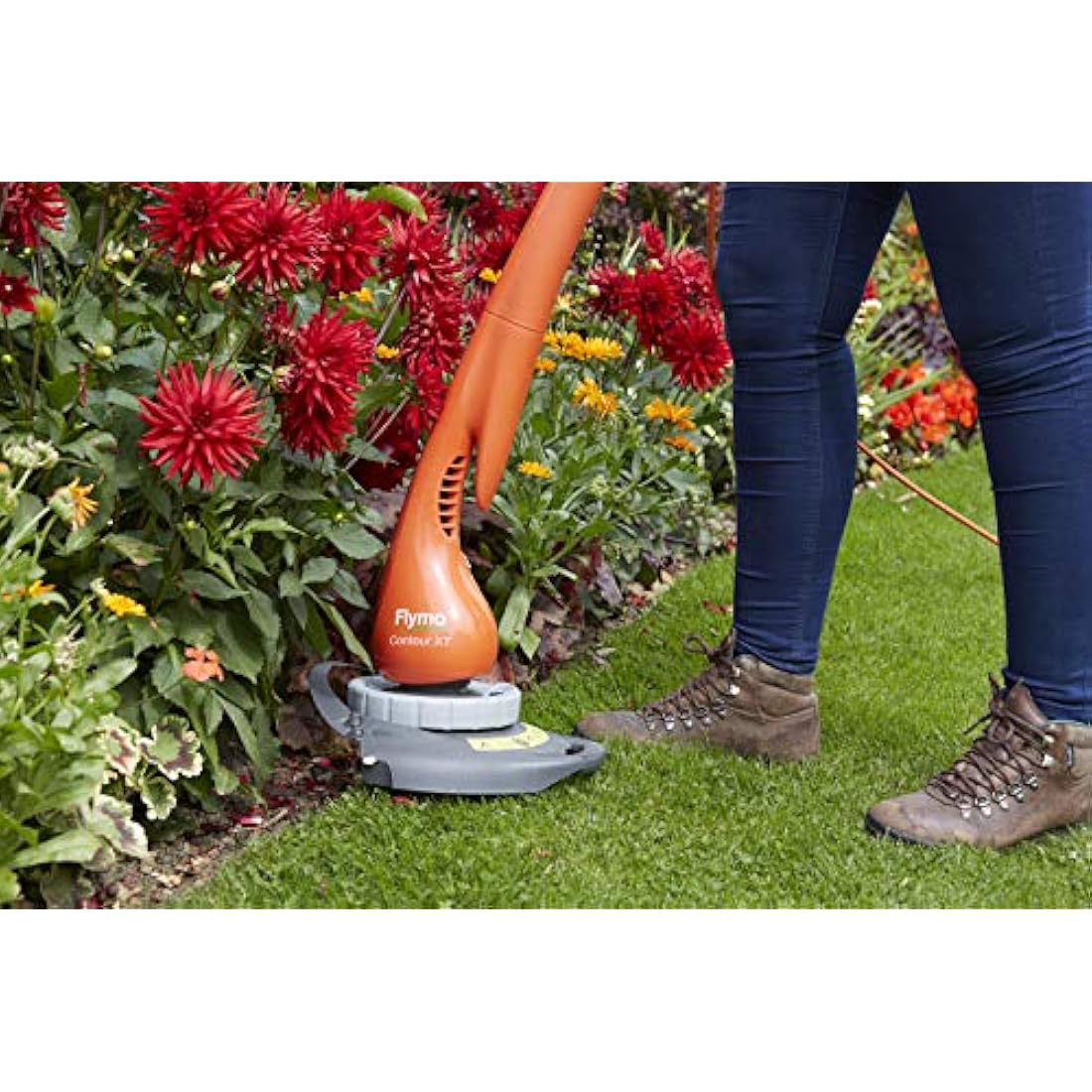 Flymo Contour XT Electric Grass Trimmer & Edger | 300W, 25cm Cut