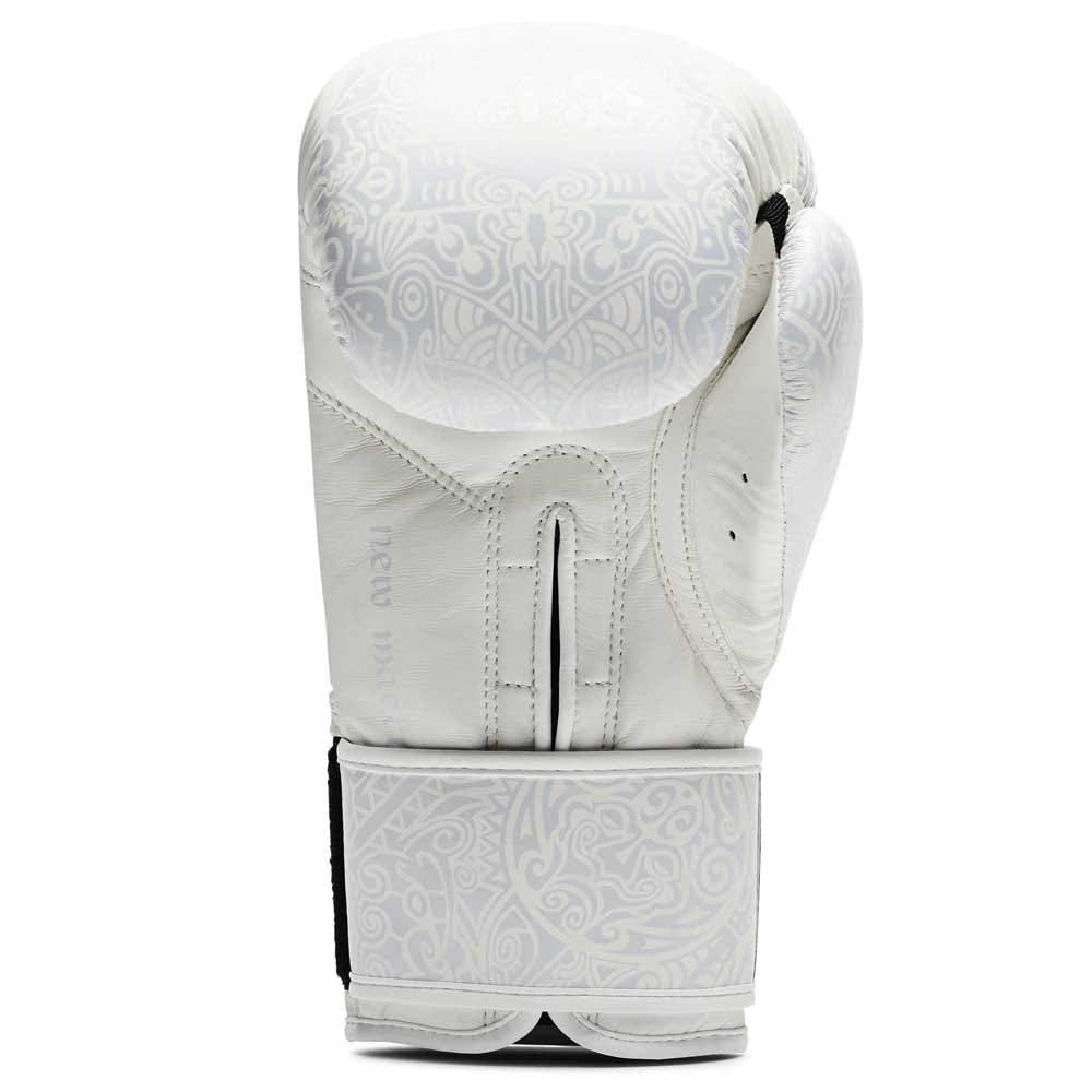 Leone 1947 Maori Boxing Gloves – White 10oz Lightweight Sparring Gear