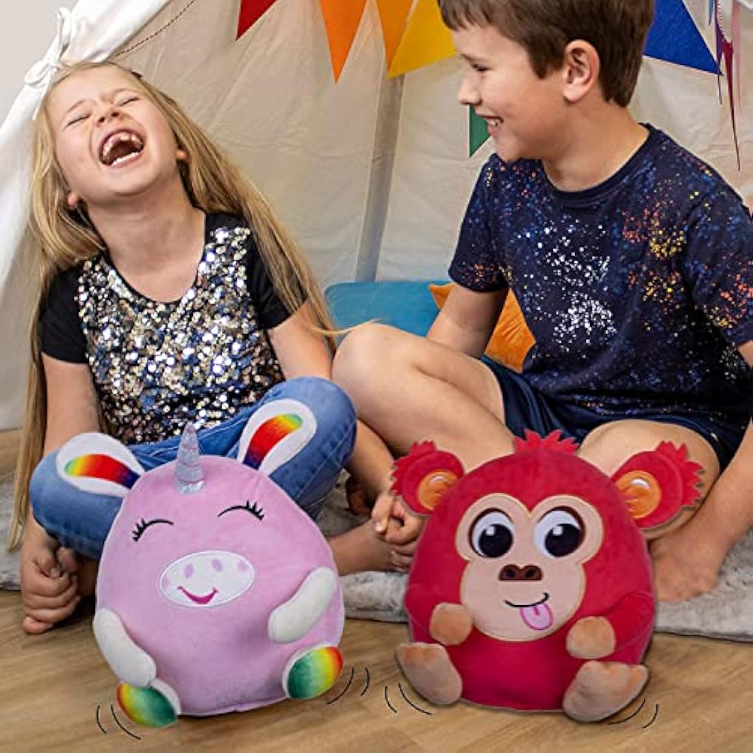 Windy Bums Unicorn Interactive Plush Toy – Giggling Sensory Toy