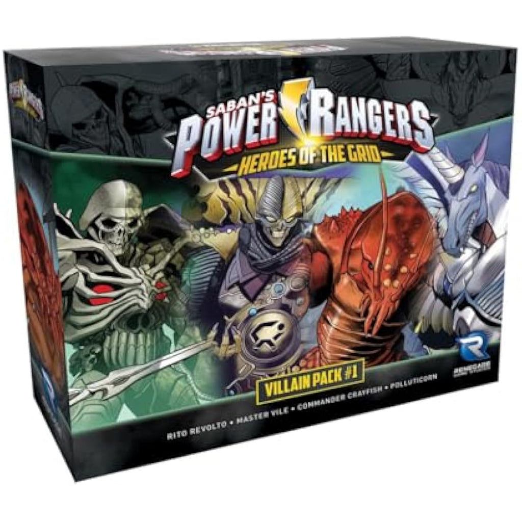 Power Rangers: Heroes of the Grid Villain Pack #1 Board Game Expansion