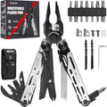 BIBURY 31-in-1 Multitool Pliers | Stainless Steel EDC Tool with Scissors