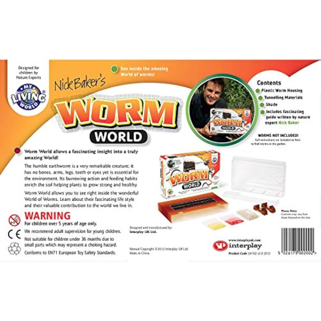 My Living World Worm World - Educational STEM Science Kit for Kids