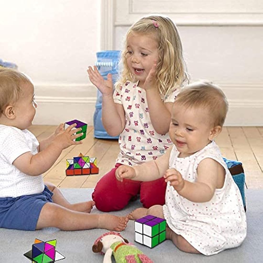 2-in-1 Magic Star Infinity Cube – 3D Fidget Puzzle Toy