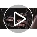 GFTIME 57cm Hinged Cooking Grate for Weber Charcoal Grills | Chrome