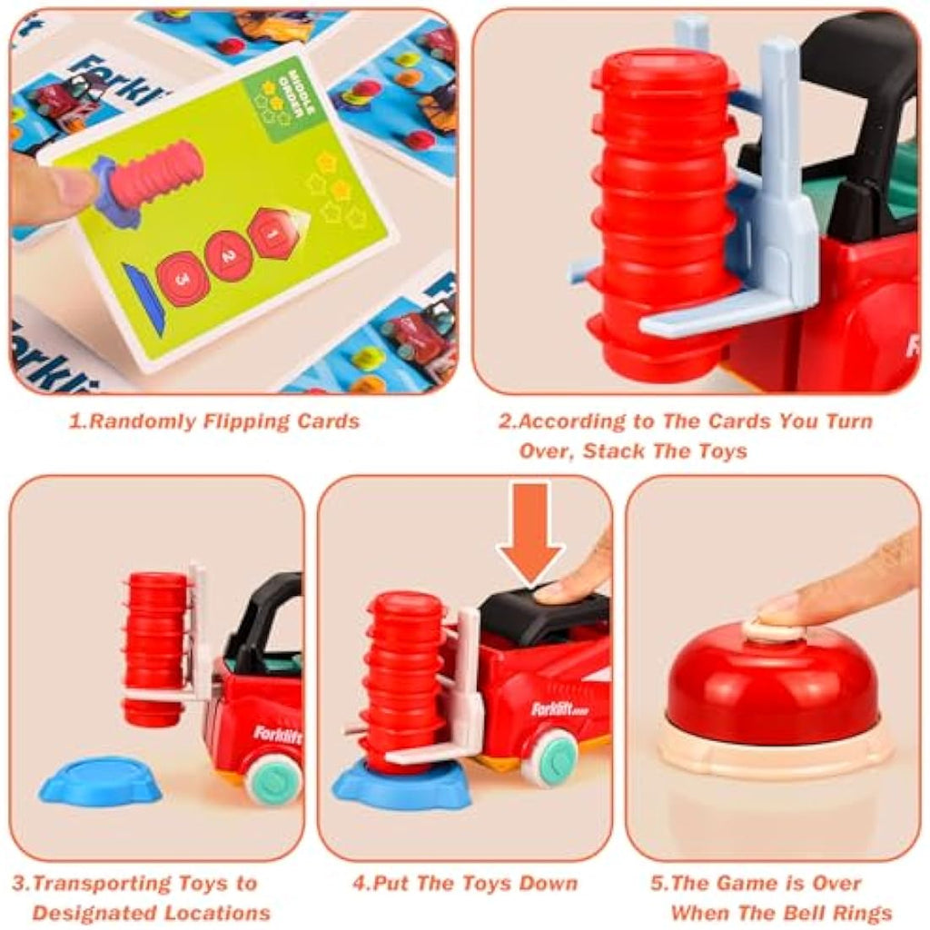 Hayoom Forklift Transport Game – Educational Sensory Toy for Toddlers