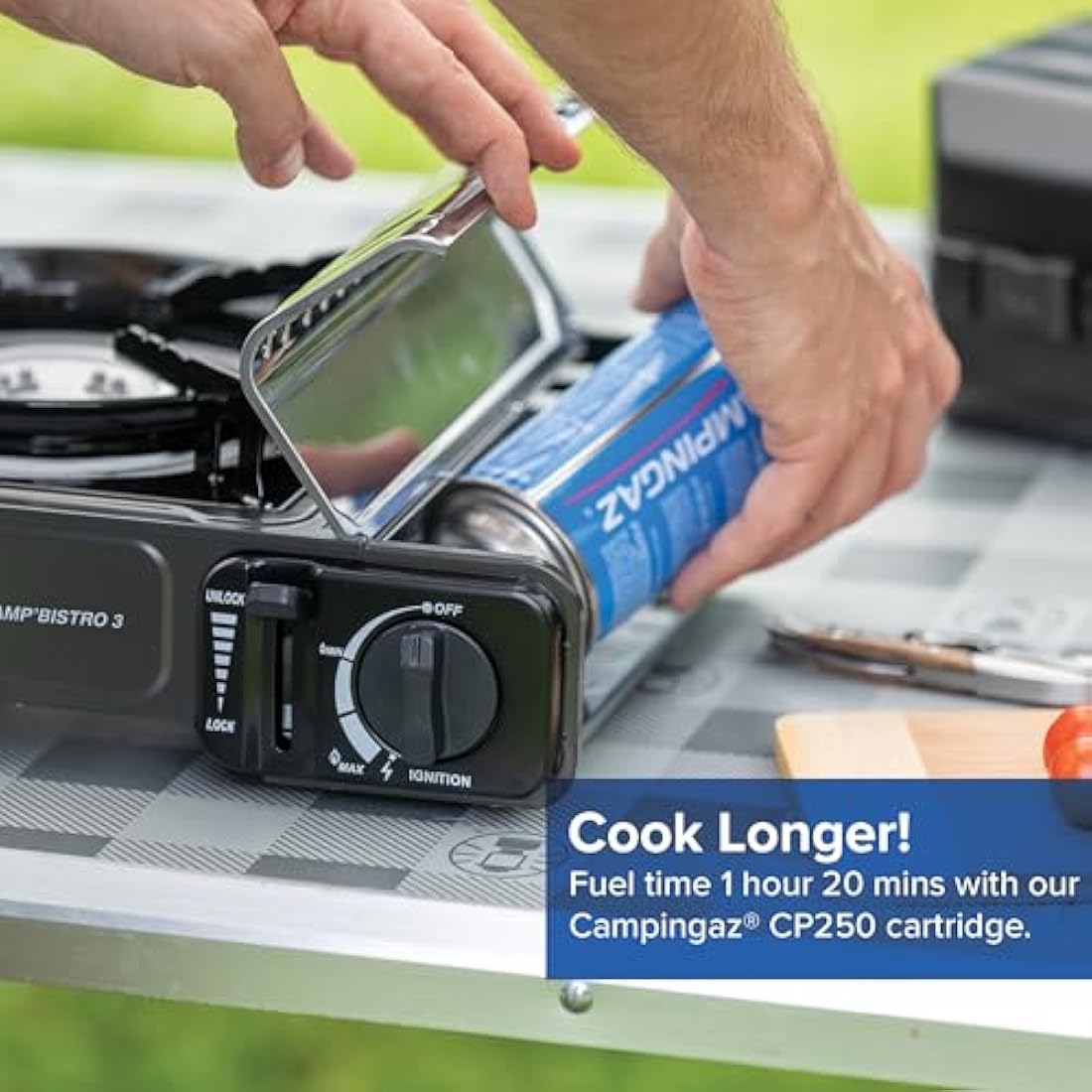 Campingaz Camp Bistro Stove – 2200W Portable Gas Cooker with Carry Case