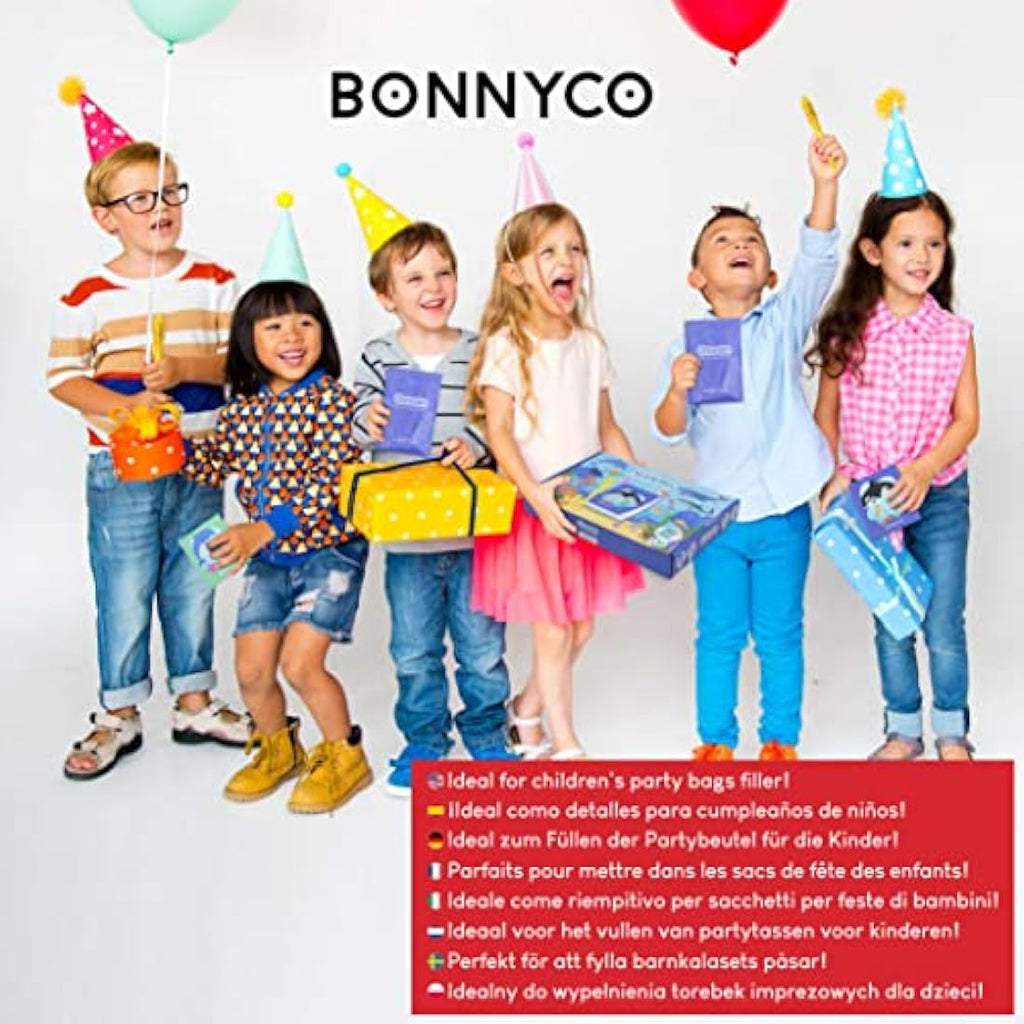BONNYCO Invisible Ink Pen and Notebook Set – 32 Pack Sea Animal Party Favors