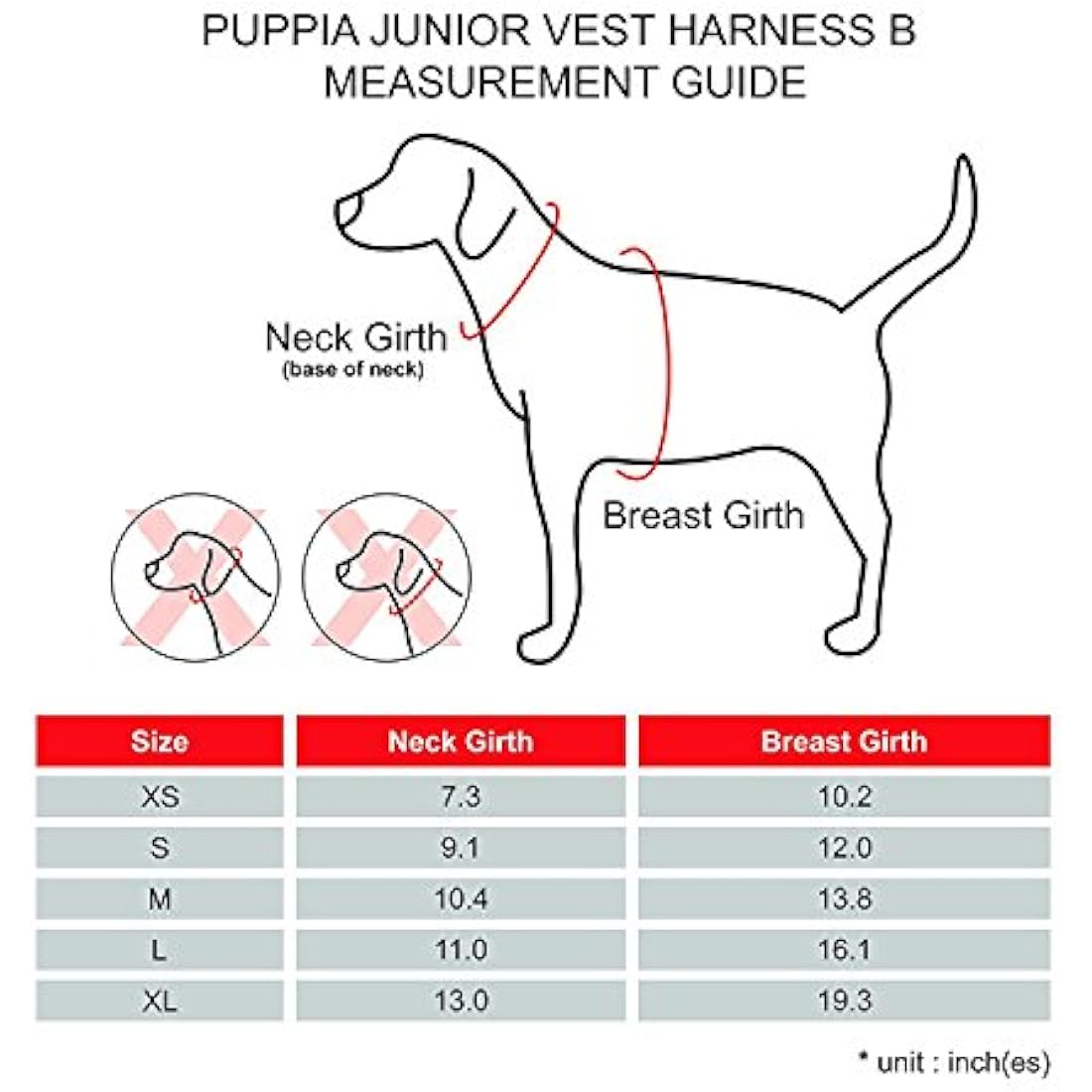 Puppia Junior Step-In Dog Harness – Soft Airmesh Puppy Vest, Beige, XL