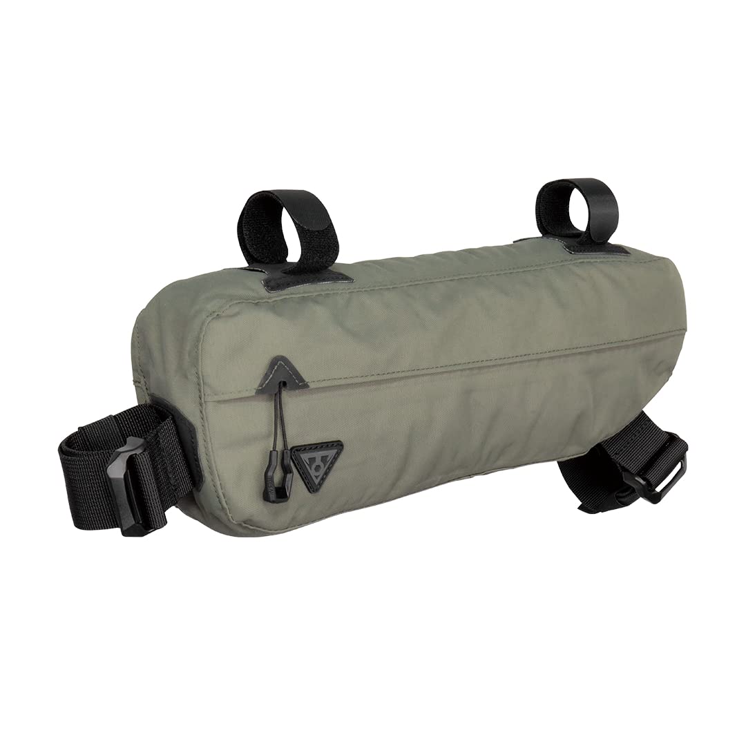 Topeak MidLoader Frame Bag - 3L Water Resistant Bike Bag, Green