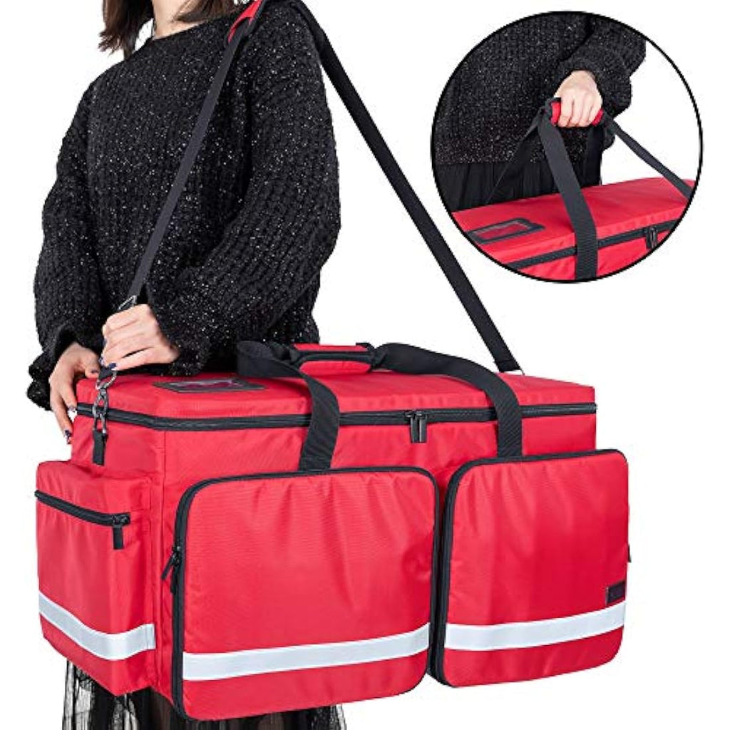 Jolof Store Large Emergency Medical Bag | Oxygen Tank First Responder Bag