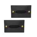 2Pcs Tissue Holder - Tissues Holder | Travel Pouch for Tissue | Pocket Papers Towel | Tissue Bag Holder | Paper Towel Pu Leather Case