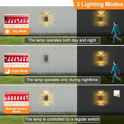 LMP Outdoor Motion Sensor Wall Light – IP65 Waterproof Grey GU10 Lamp