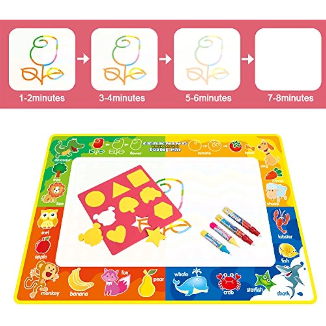 Water Doodle Mat – Large Magic Painting Board for Kids