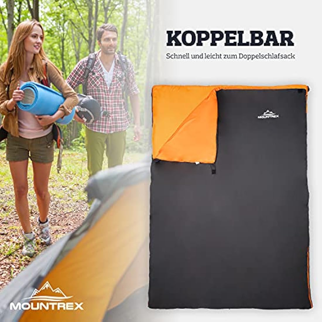 Mountrex Ultralight Summer Sleeping Bag – 700g Compact Blanket Design