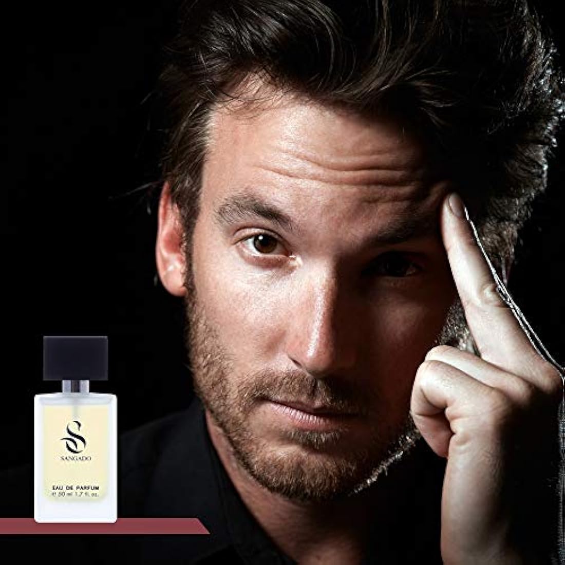 SANGADO Amour Men's Eau de Parfum | Oriental Woody Fragrance, 50ml