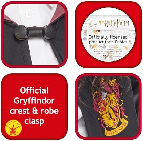 Harry Potter Gryffindor Classic Robe – Rubie's Kids Wizard Costume