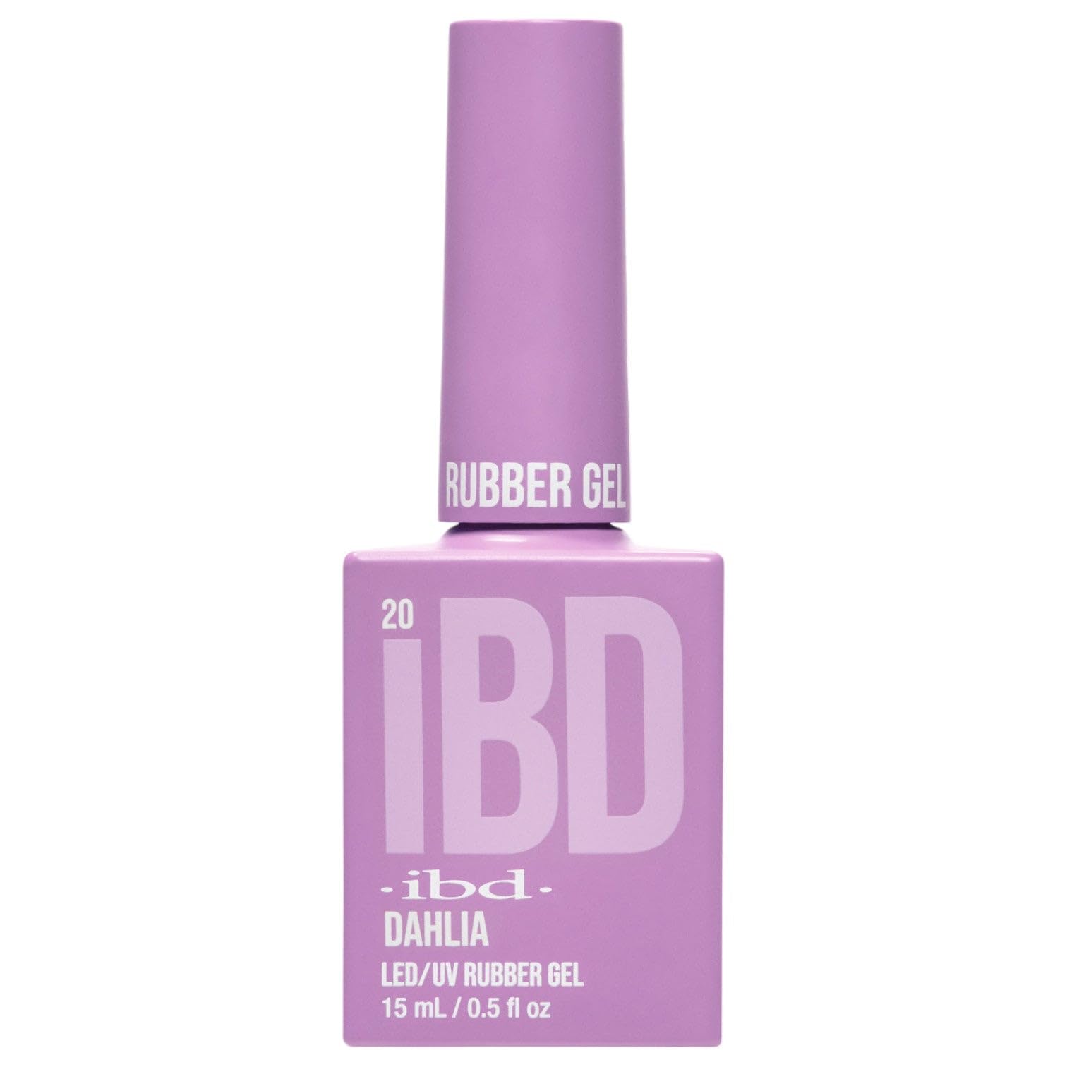IBD Rubber Gel Nail Polish – Dahlia – 15ml Durable LED/UV Builder Gel