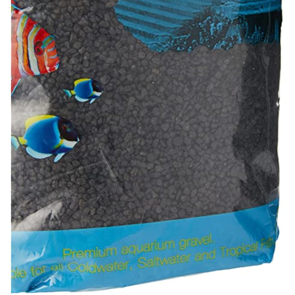 Pettex Roman Gravel Jet Black Aquatic Substrate for Fish Tanks - 2kg