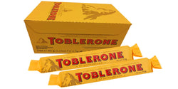 Toblerone Swiss Milk Chocolate Bars with Honey & Almond - 24 x 35g