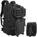 ProCase Military Tactical Backpack | 48L Large Molle Assault Pack – Black