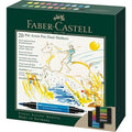 Faber-Castell Pitt Artist Pen Dual Marker - India Ink Wallet of 20