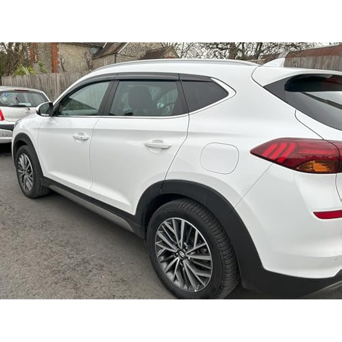 Auto Clover Wind Deflectors for Hyundai Tucson 2015-2020 | 6-Piece Set