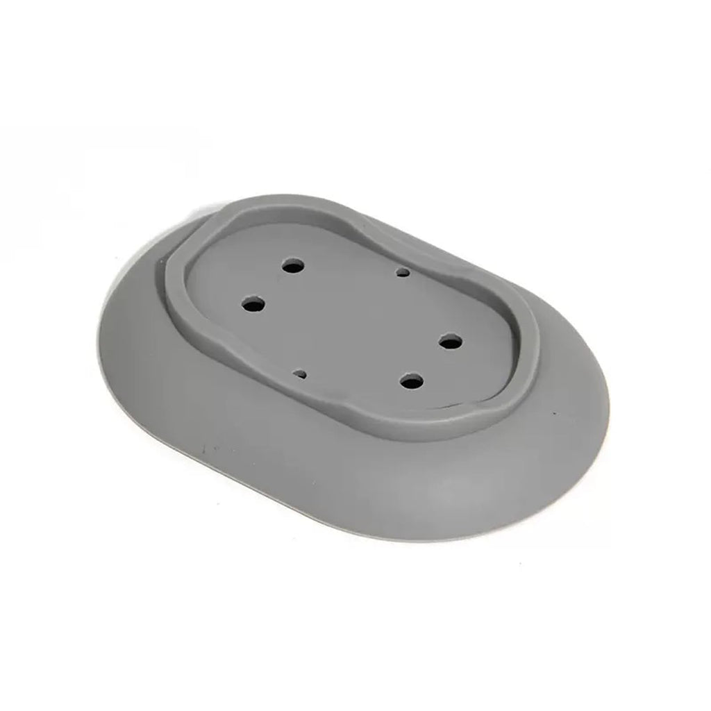 Lansonee 2PCS Silicone Soap Dish, Anti-Slip & Self-Draining Soap Holder, Flexible & Portable Shower Box, Soft & Durable for Kitchen