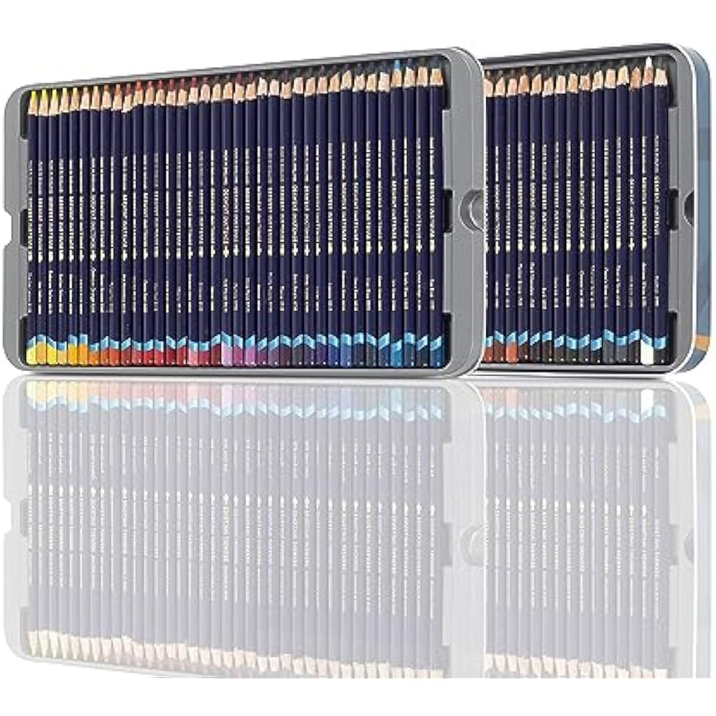 Derwent Inktense Permanent Watercolour Pencils - Set of 72 Tin