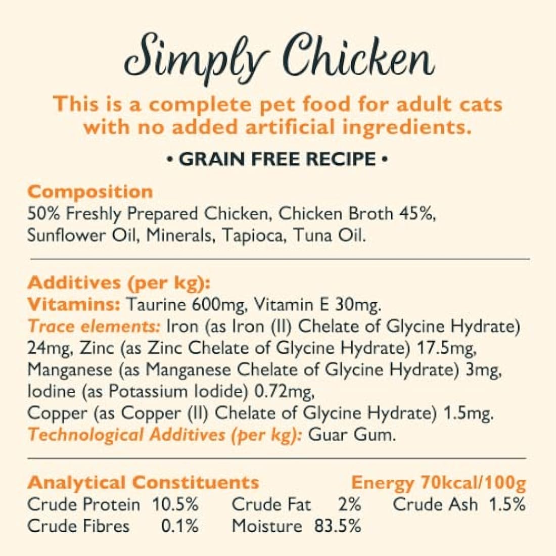 Lily's Kitchen Grain-Free Shredded Fillets Wet Cat Food - 8 x 70g