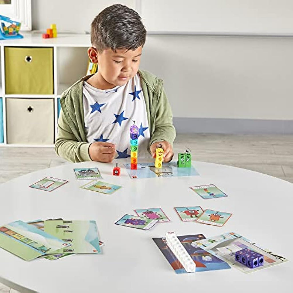 Learning Resources Numberblocks MathLink Cubes 1-10 Activity Set